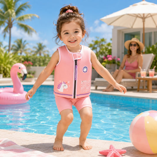 Chaleco Mambobaby Rosado vista 2