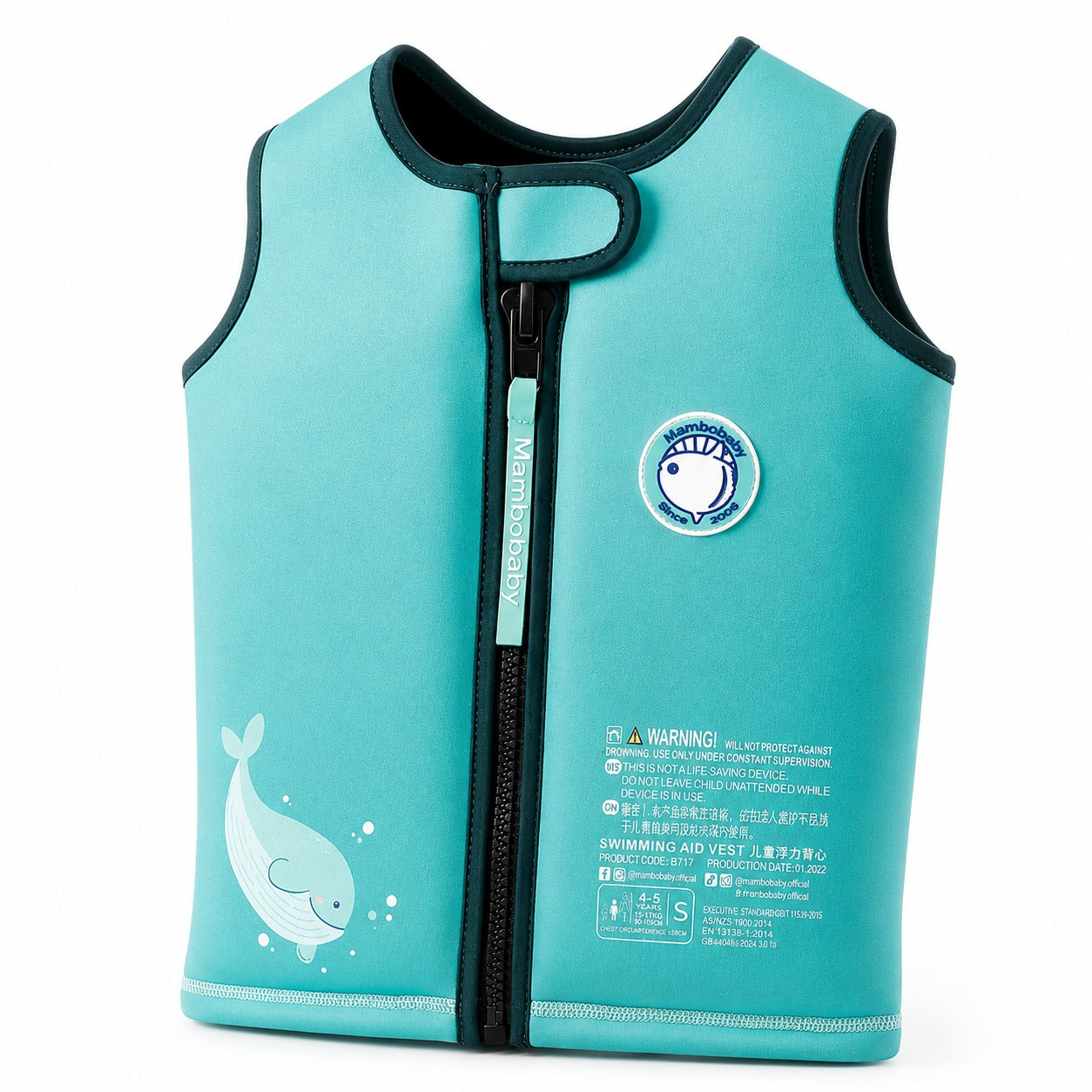 Chaleco Mambobaby Verde vista 1