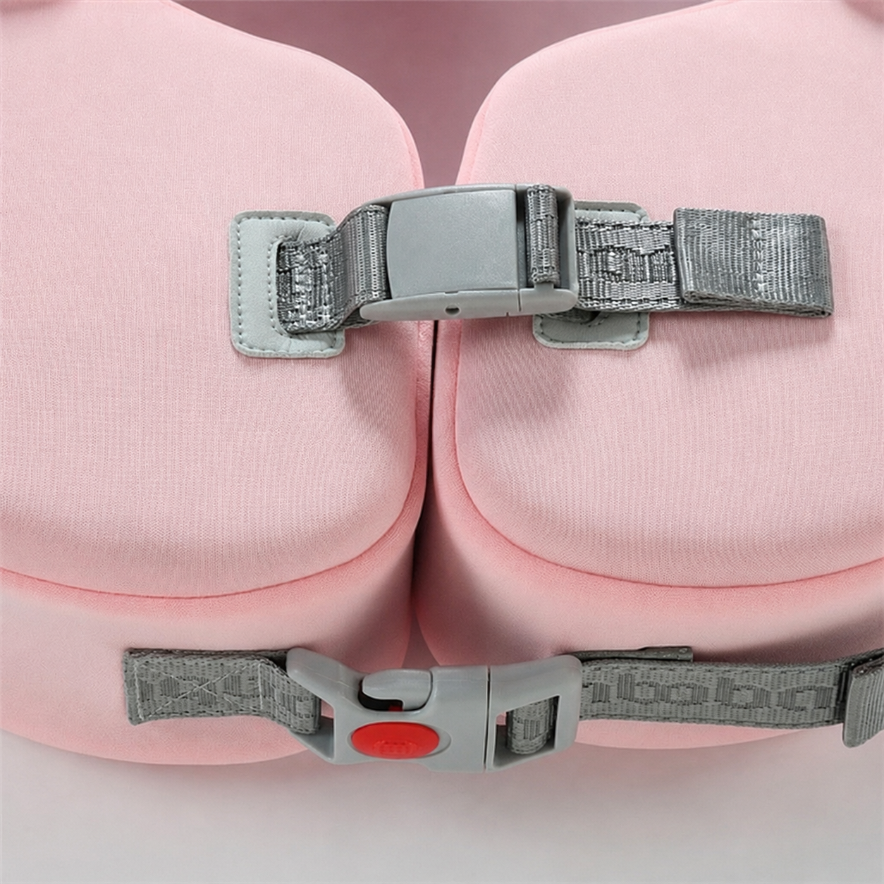 Flotador de Cintura Air-Free Mambobaby con Sombrilla UV – Rosado Unicornio | No Inflable 8-36 Meses