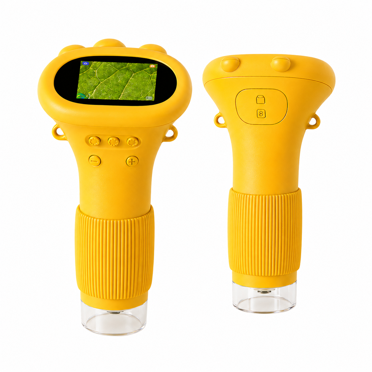 Microscopio Discovery 1000x - Pantalla IPS Color Amarillo