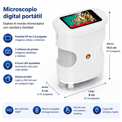 Microscopio Discovery 1080P - Cámara HD