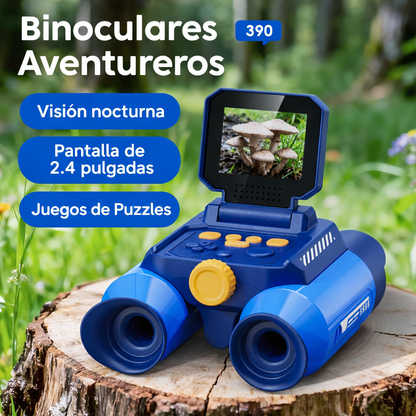 Binoculares Discovery Kids - Exploracion al Aire Libre Azul