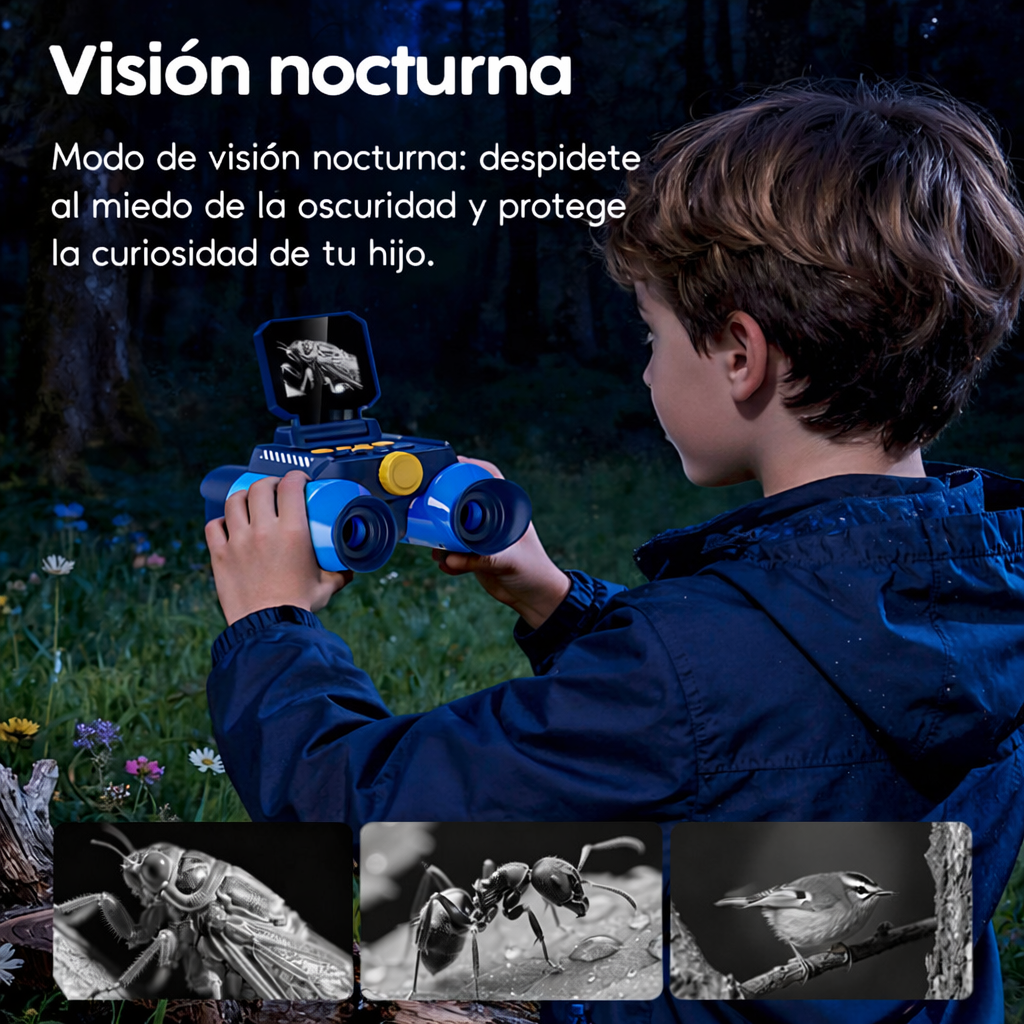 Binoculares Discovery Kids - Exploracion al Aire Libre Azul