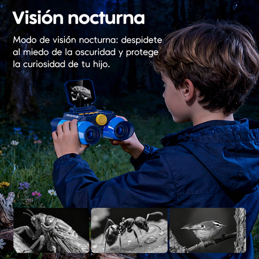 Binoculares Discovery Kids - Exploracion al Aire Libre Azul