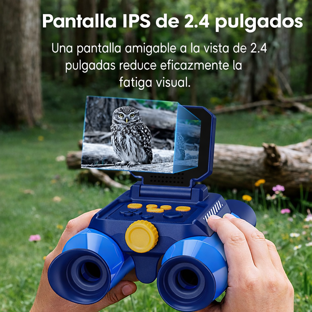 Binoculares Discovery Kids - Exploracion al Aire Libre Azul