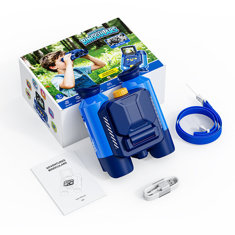 Binoculares Discovery Kids - Exploracion al Aire Libre Azul