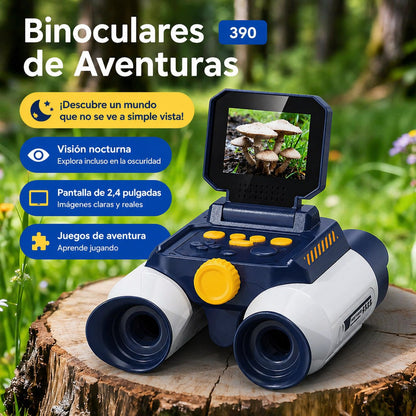 Binoculares Discovery Kids - Exploracion al Aire Libre Blanco