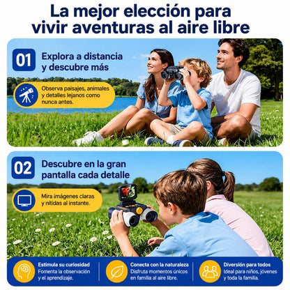 Binoculares Discovery Kids - Exploracion al Aire Libre Blanco