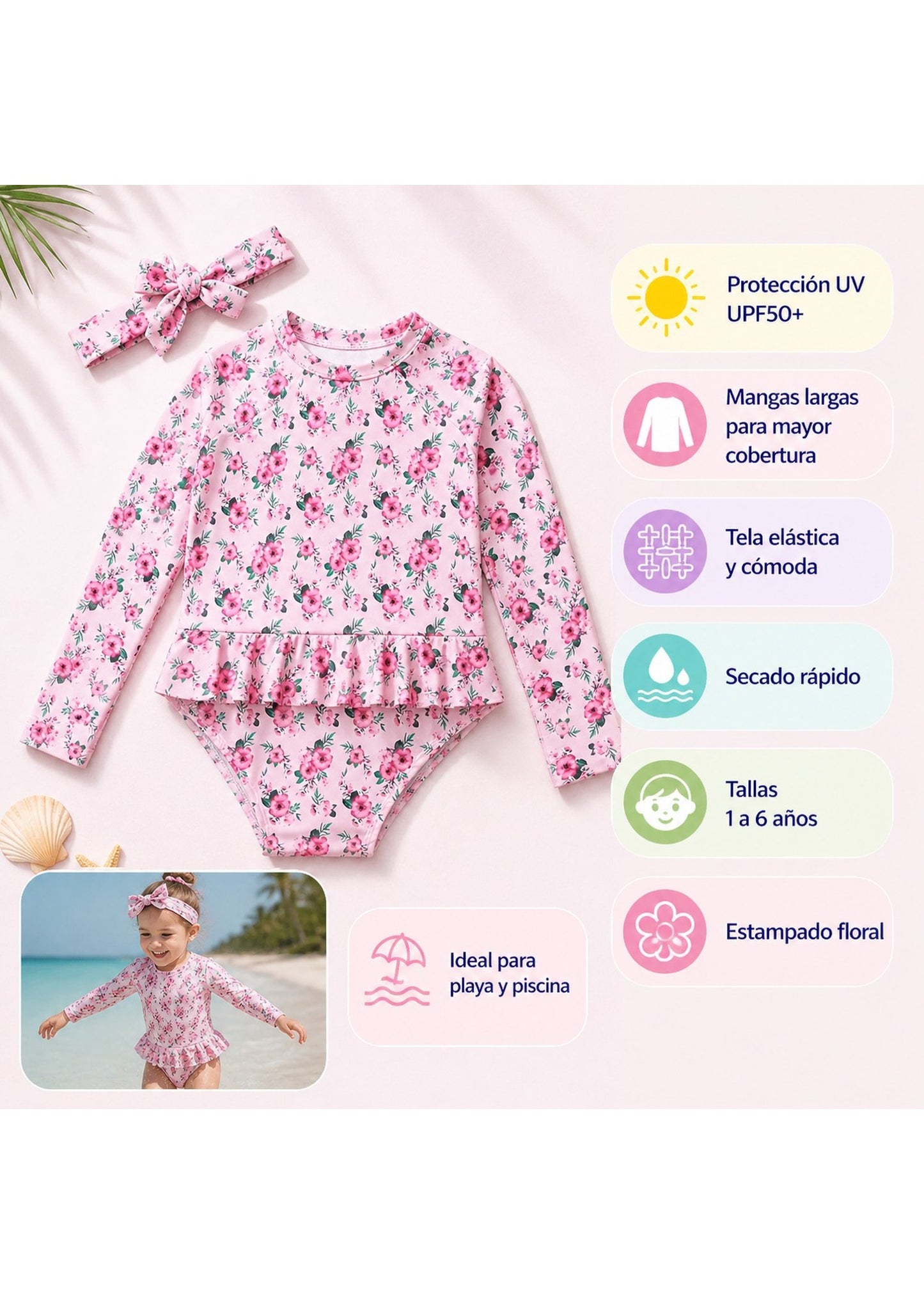 Mambokids Traje de Bano Amanda 03