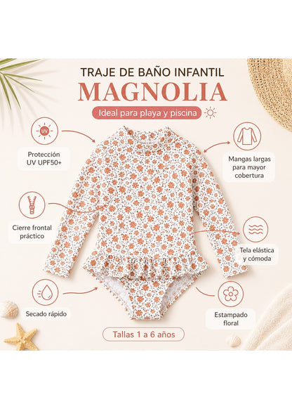 Mambokids Traje de Bano Magnolia 01
